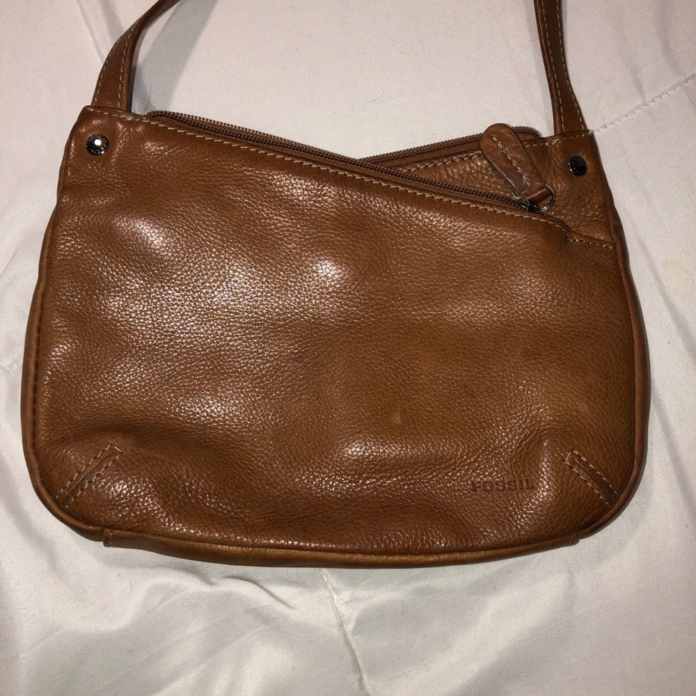 Leather Fossil purse